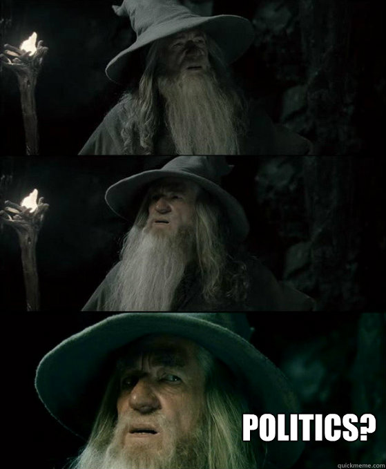  politics?  Gandalf September