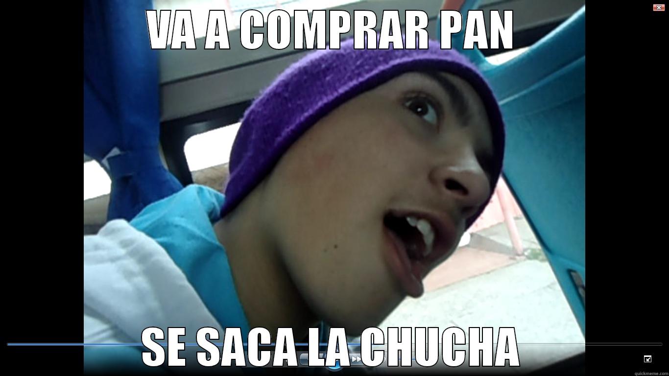 VA A COMPRAR PAN SE SACA LA CHUCHA Misc