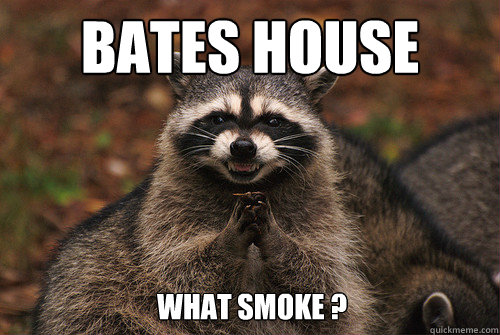 Bates House What Smoke ?  Insidious Racoon 2