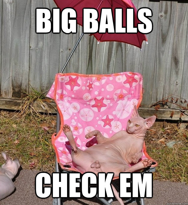 big balls check em  