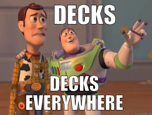      DECKS DECKS EVERYWHERE Toy Story