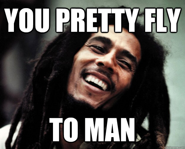 you pretty fly  to man - you pretty fly  to man  Bob Marley