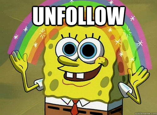 unfollow   