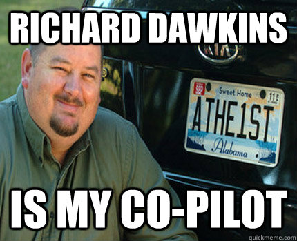 Richard Dawkins Is My Co-Pilot  