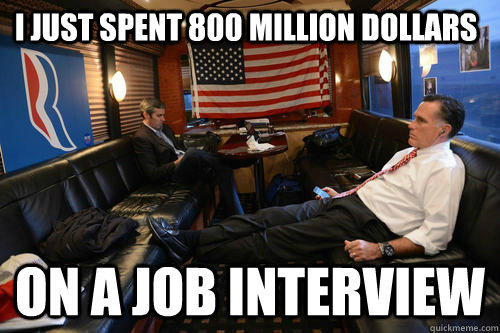 I just spent 800 million dollars  on a job interview - I just spent 800 million dollars  on a job interview  Misc