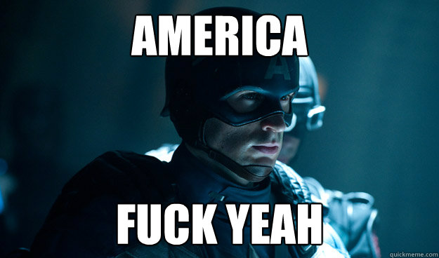 AMERICA FUCK YEAH - AMERICA FUCK YEAH  Captain America