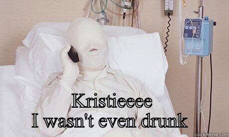Boongas assualt -  KRISTIEEEE I WASN'T EVEN DRUNK  Misc