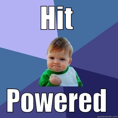 HIT POWERED Success Kid