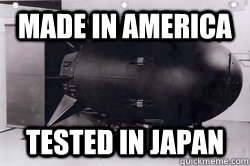 MADE IN AMERICA TESTED IN JAPAN - MADE IN AMERICA TESTED IN JAPAN  Misc