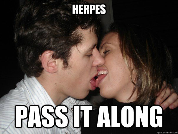 Herpes pass it along - Herpes pass it along  Making out with Malkin