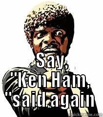   SAY, 