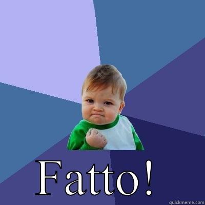  FATTO! Success Kid