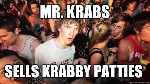 Mr. Krabs Sells Krabby Patties  Sudden Clarity Clarence