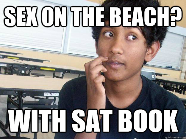 Sex on the beach? with sat book  