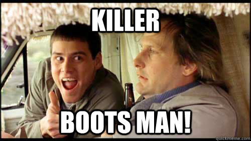 KILLER BOOTS MAN! - KILLER BOOTS MAN!  KILLERBOOTSMAN