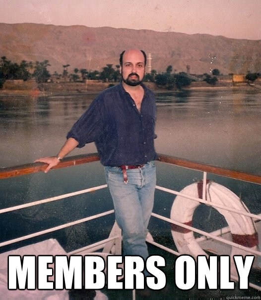  members only -  members only  Sauve 90s Guy