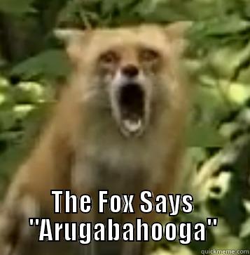  THE FOX SAYS 
