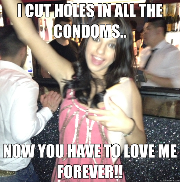 Amanda rendall fuck Cut a hole in the condom