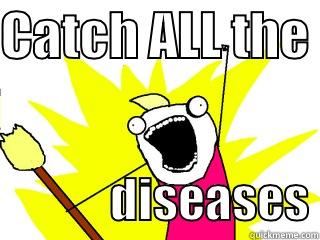 CATCH ALL THE               DISEASES All The Things