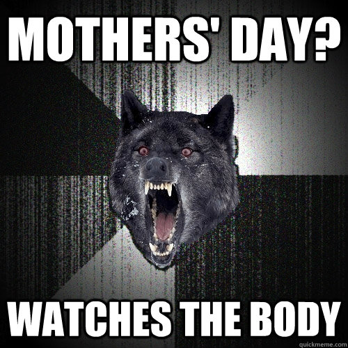 Mothers' Day? Watches The Body  Insanity Wolf