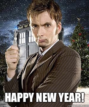 Happy New Year! - Happy New Year!  Doctor Who