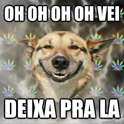 oh oh oh oh vei deixa pra la  Stoner Dog