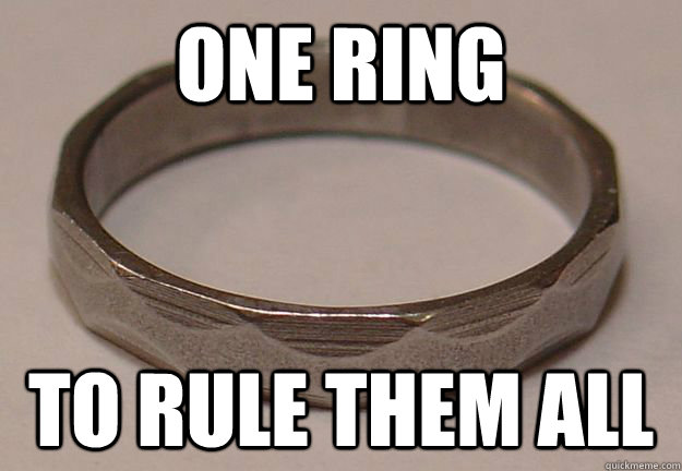 One Ring To rule them all - One Ring To rule them all  Engineering