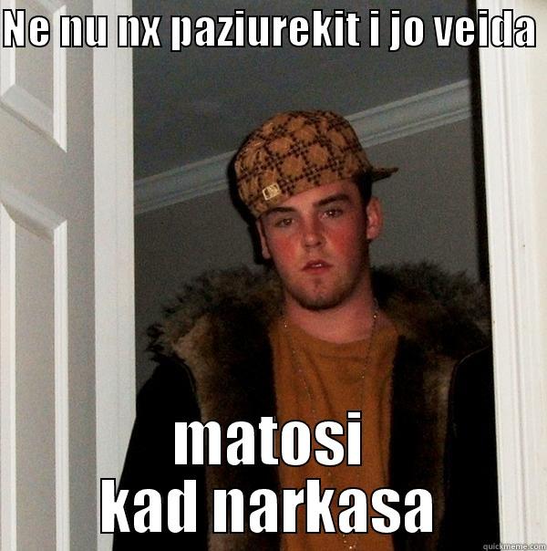 Banditas pimpalas  - NE NU NX PAZIUREKIT I JO VEIDA  MATOSI KAD NARKASA Scumbag Steve