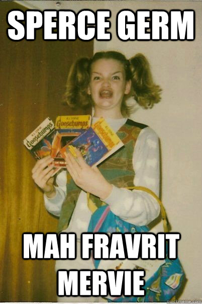 sperce germ mah fravrit mervie  BERKS