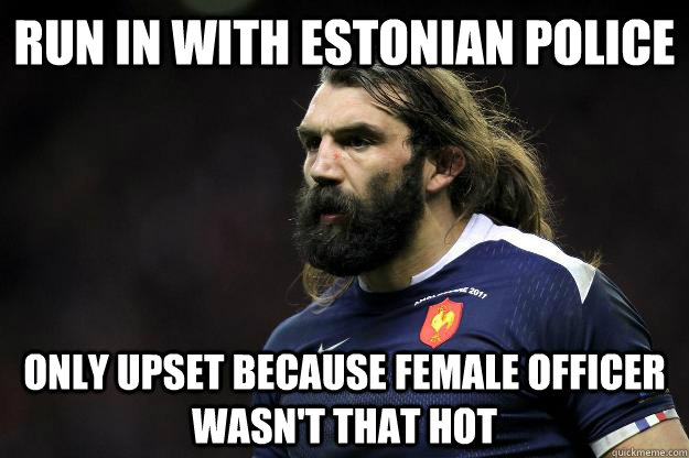 Run in with Estonian Police Only upset because female officer wasn't that hot  Uncle Roosh