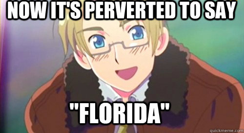 Now it's perverted to say 