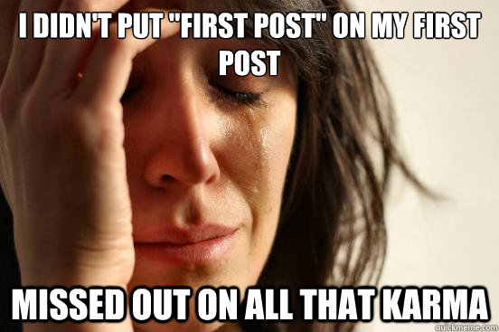 I didn't put 
