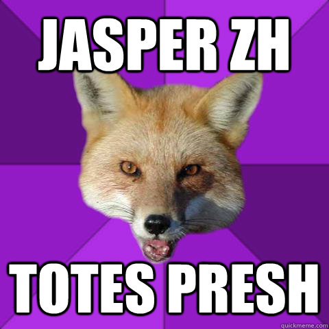 jasper zh totes presh   Forensics Fox