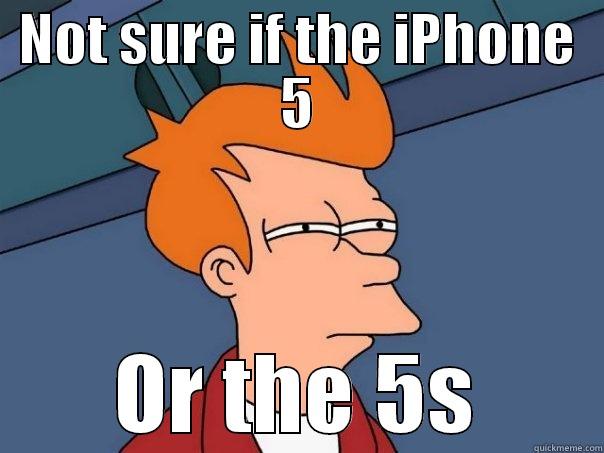 iPhone meme - NOT SURE IF THE IPHONE 5 OR THE 5S Futurama Fry