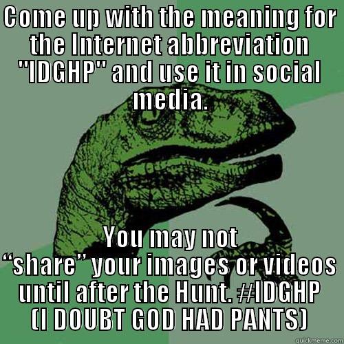 COME UP WITH THE MEANING FOR THE INTERNET ABBREVIATION 