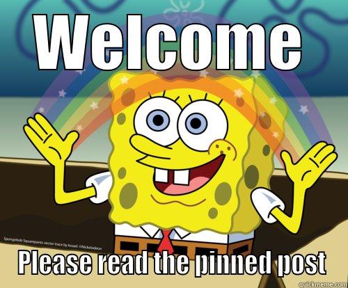 WELCOME PLEASE READ THE PINNED POST Spongebob rainbow