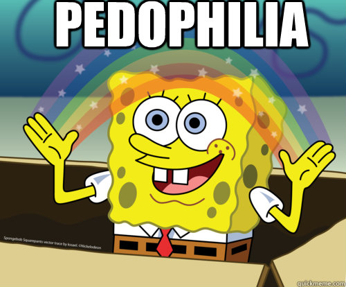 Pedophilia   Spongebob rainbow