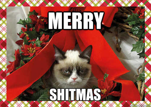 Merry shitmas  merry christmas