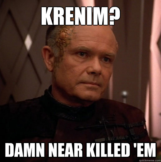 Krenim? damn near killed 'em - Krenim? damn near killed 'em  Misc