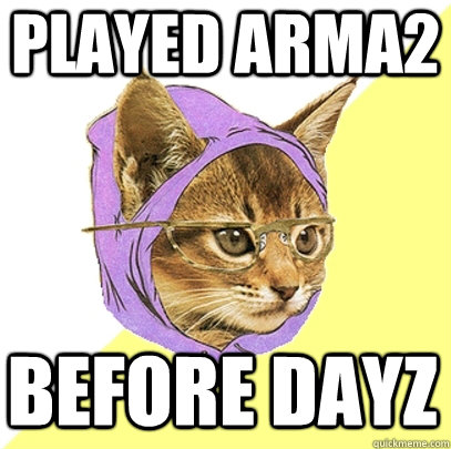 Played ARMA2 Before DayZ  Hipster Kitty