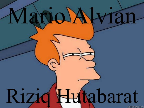 Mario Alvian Riziq Hutabarat  Futurama Fry