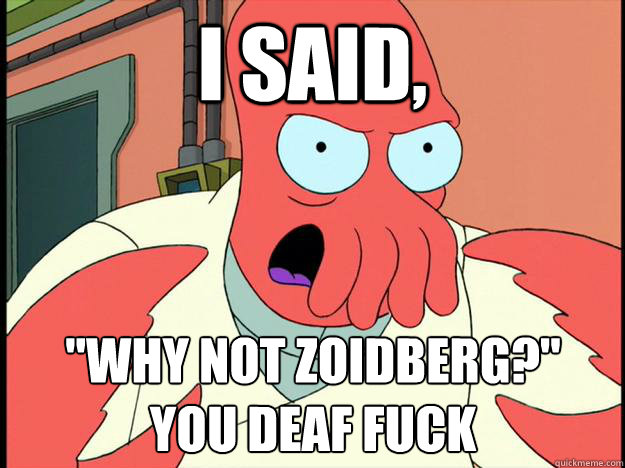 i said, 