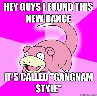 Hey guys I found this new dance It's called 