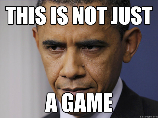 this is not just a game - this is not just a game  This is not a game