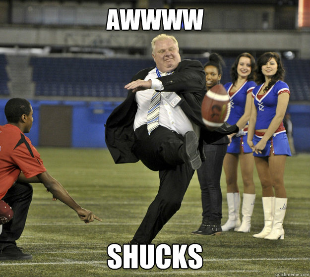 Awwww Shucks Misc quickmeme