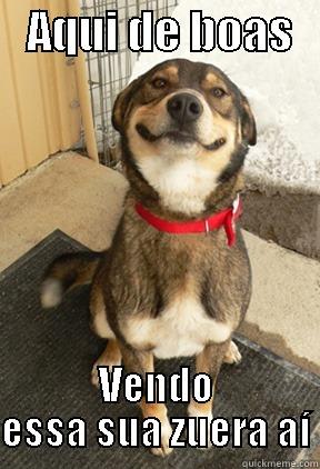   AQUI DE BOAS    VENDO ESSA SUA ZUERA AÍ Good Dog Greg