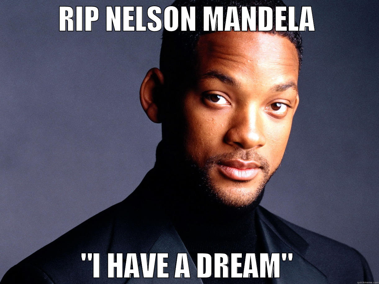 RIP NELSON MANDELA 