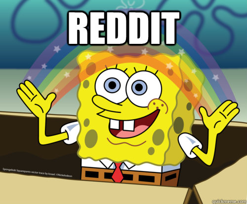 REDDIT  Spongebob rainbow