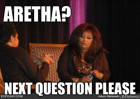 Aretha? Next Question Please  Chaka Khan Has No Time for Aretha