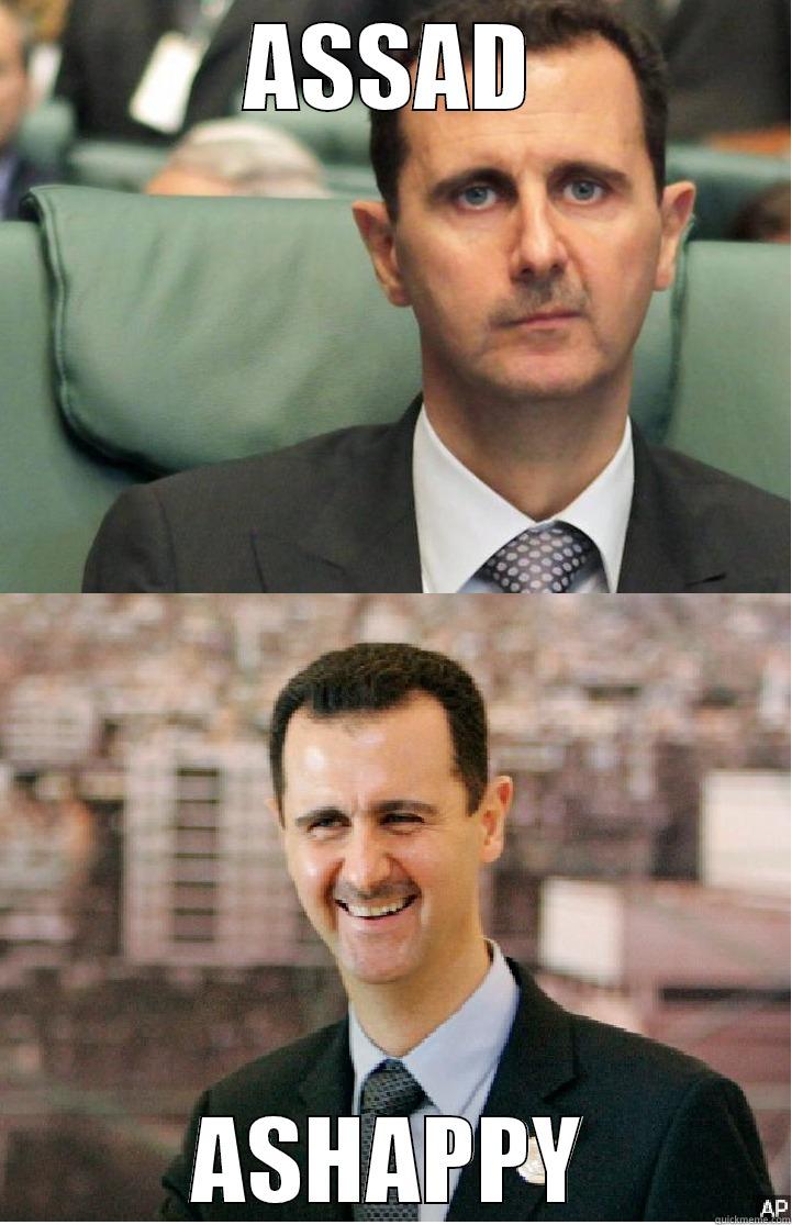 The many faces of our favourite Syrian dictator - ASSAD ASHAPPY Misc
